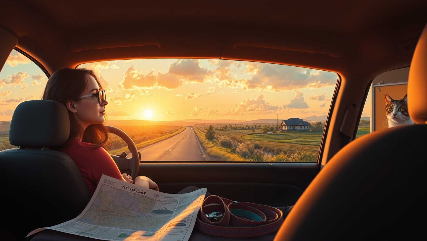 Should I Have Let My Neighbors Cat Join Us on Our Road Trip?