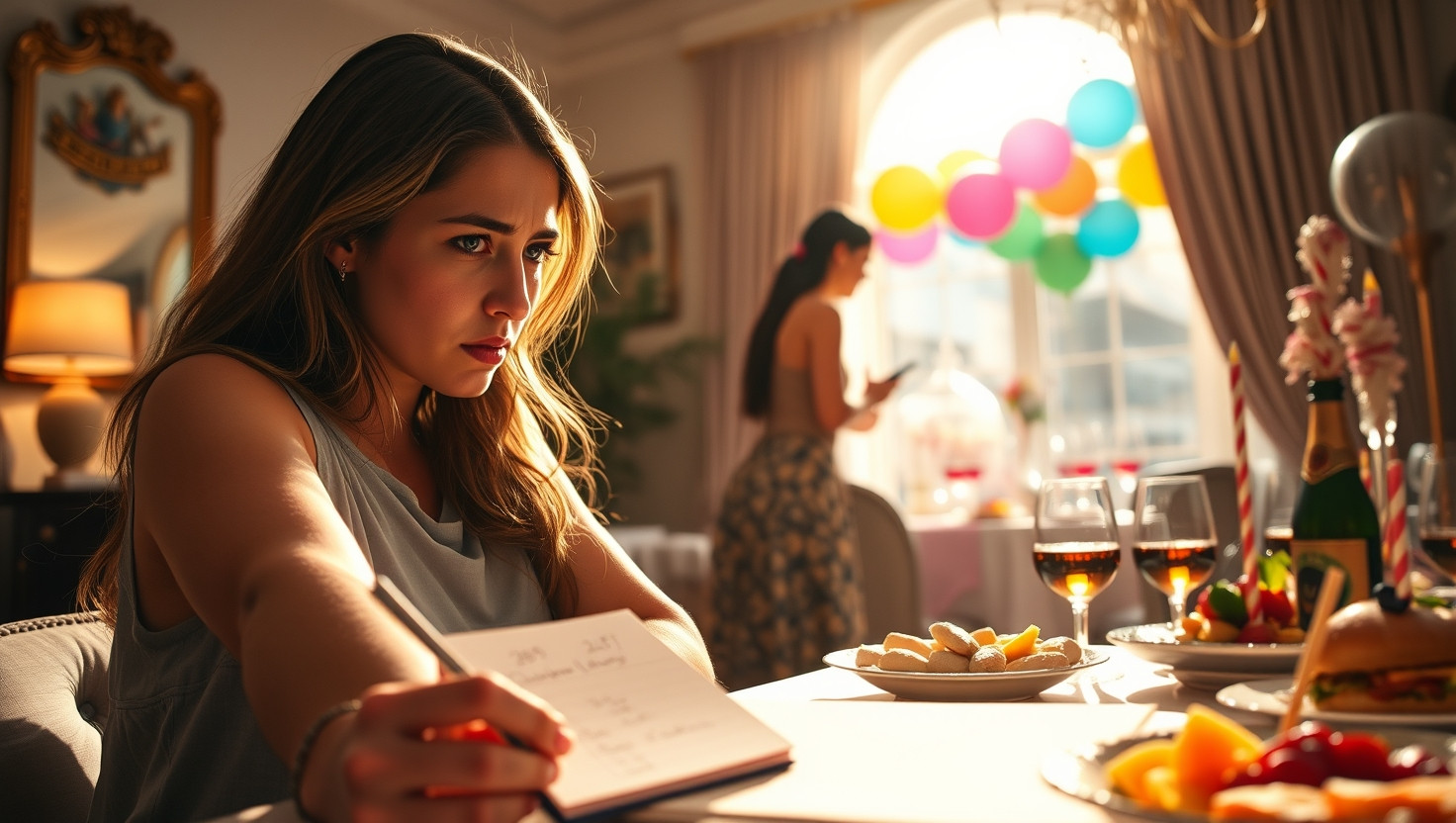 Should I Lower My Friends Extravagant Birthday Catering Budget Without Telling Her?