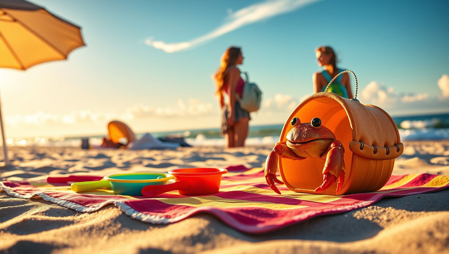 Friend Wants to Bring Pet Crab on Beach Vacation: AITA for Saying No?