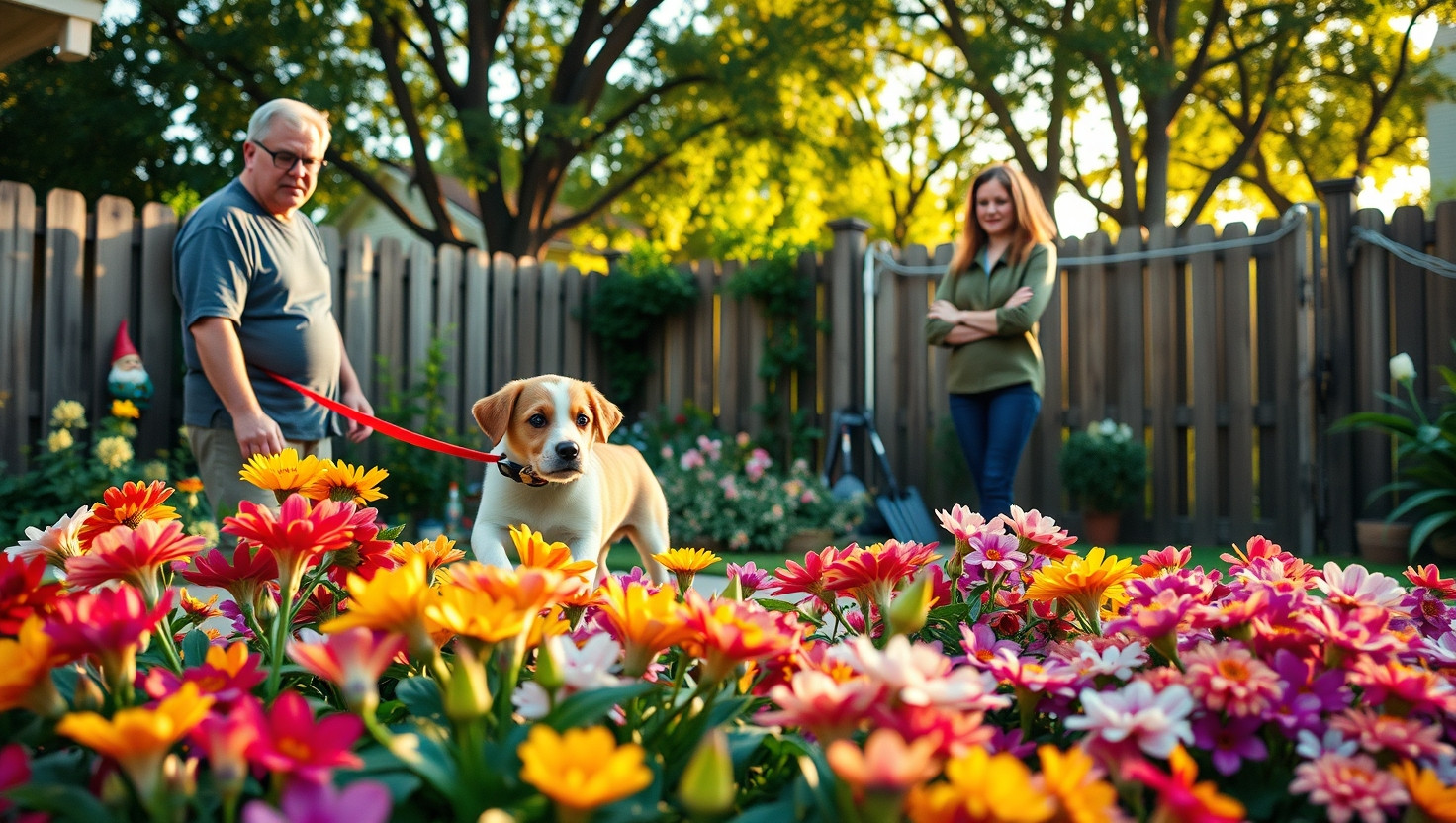 Neighbors Dog Destroys My Garden, Am I Wrong to Refuse Walking It?
