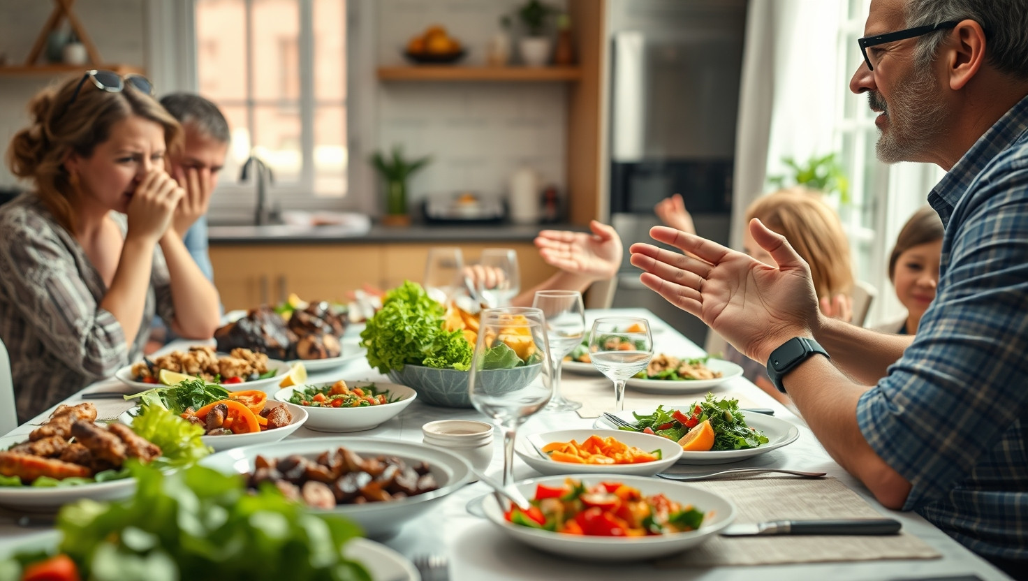 Dealing with a Vegan Brother at Family Dinner: Would I Be the A**hole for Asking Him to Leave?