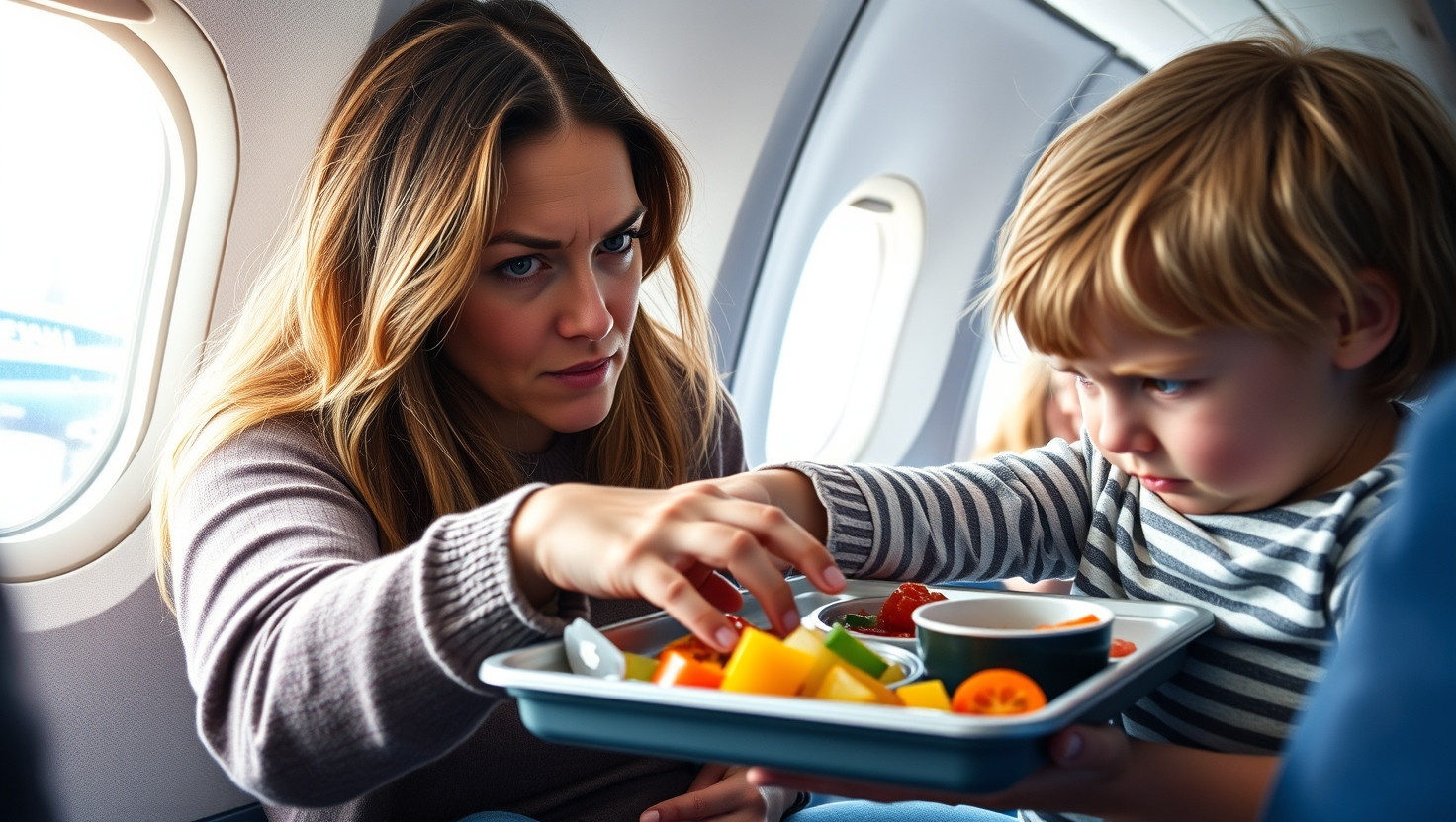 Should I Insist My Child Eats Airplane Food?