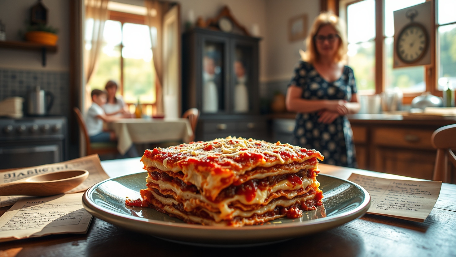 Should I Share Our Familys Secret Lasagna Recipe with My Cousins Cooking Show?