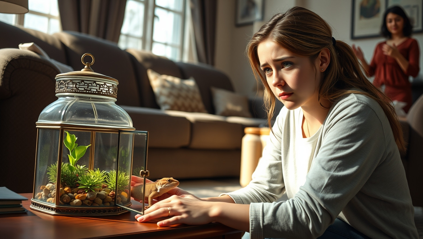 Should I Ask My Sister to Cover My Bearded Dragons Vet Bill After Her Negligence Led to His Injury?