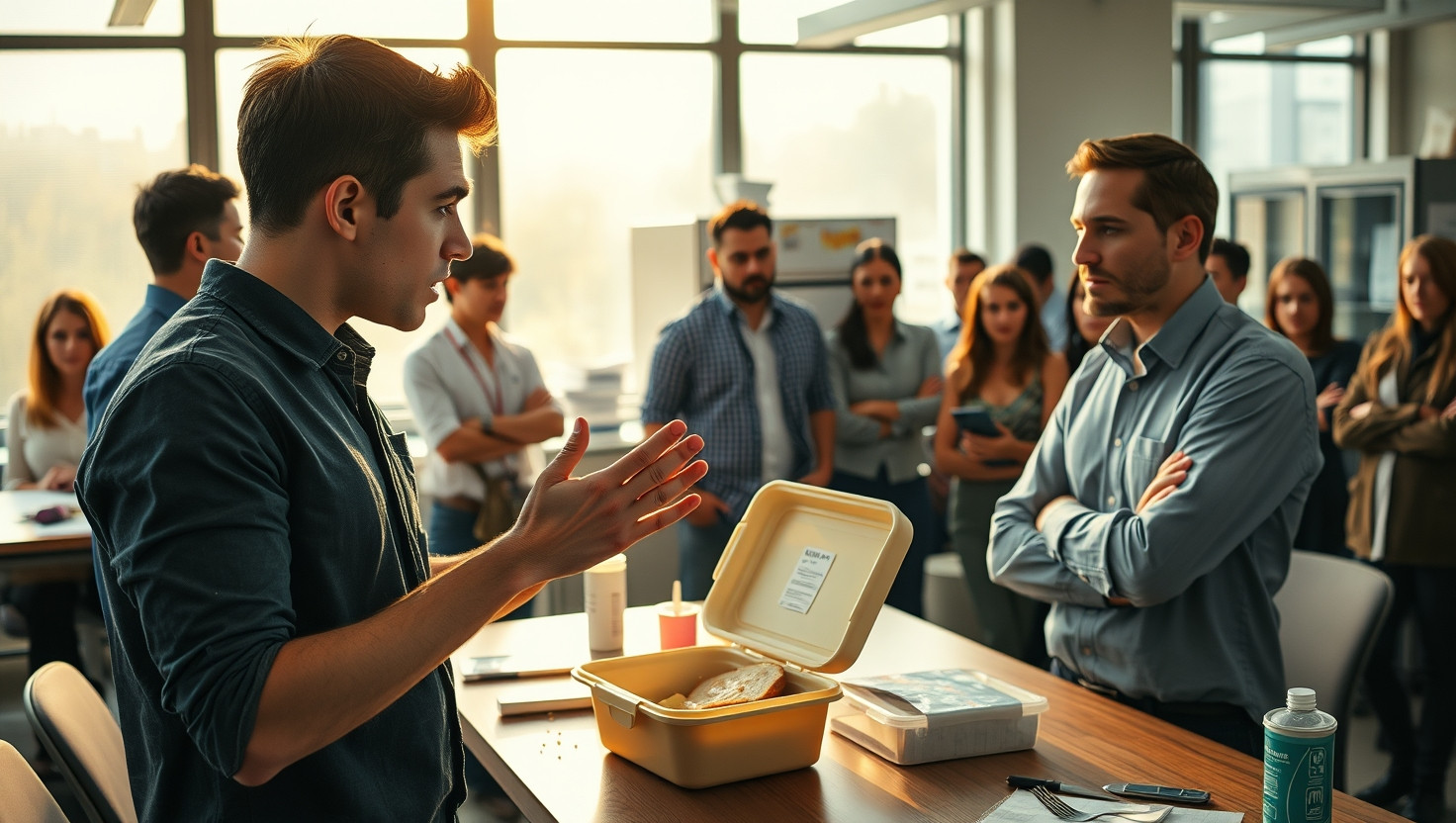 Confronting Coworker for Office Lunch Theft: AITA?