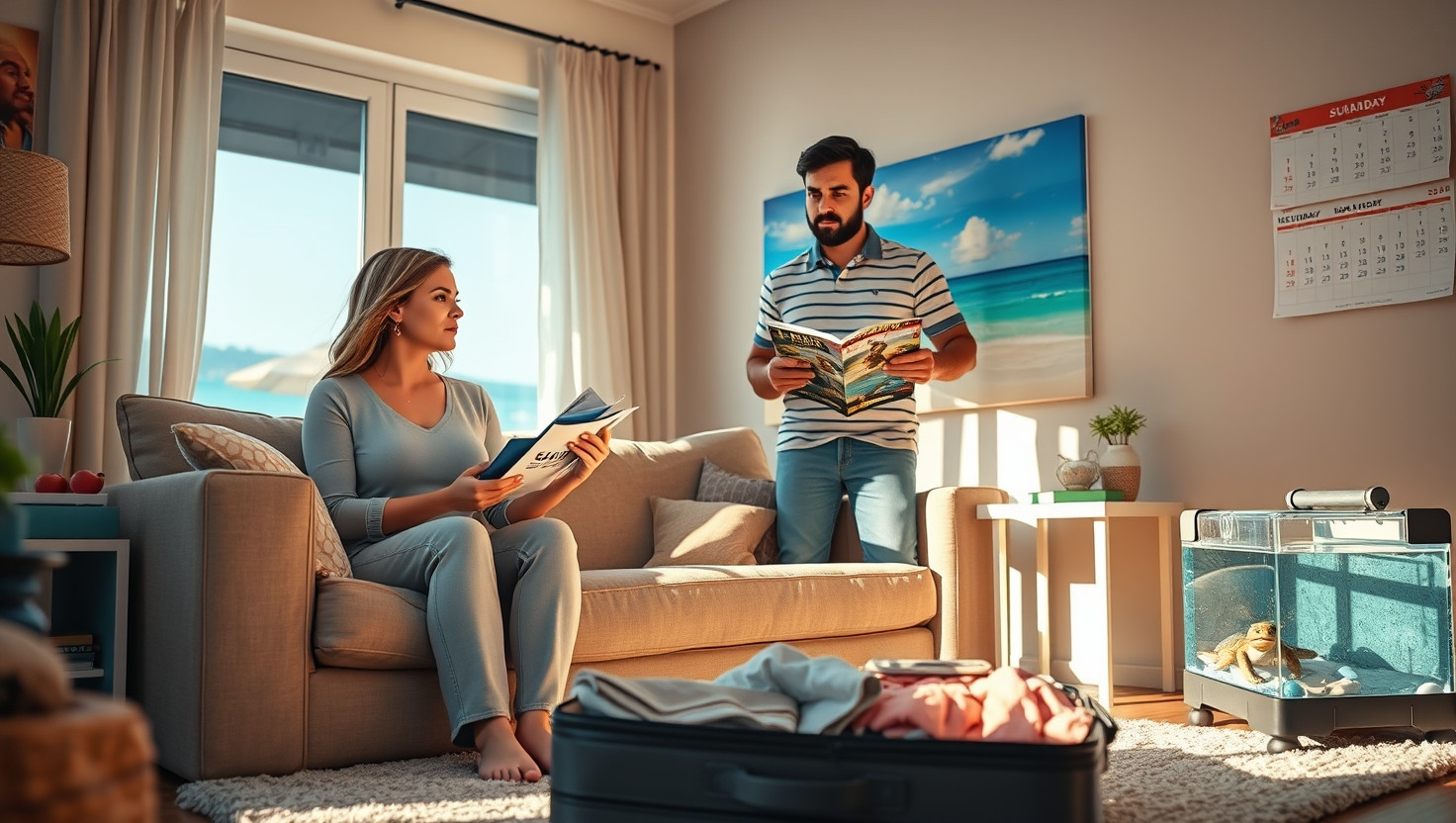 Husband Wants Turtle on Vacation: AITA for Saying No?