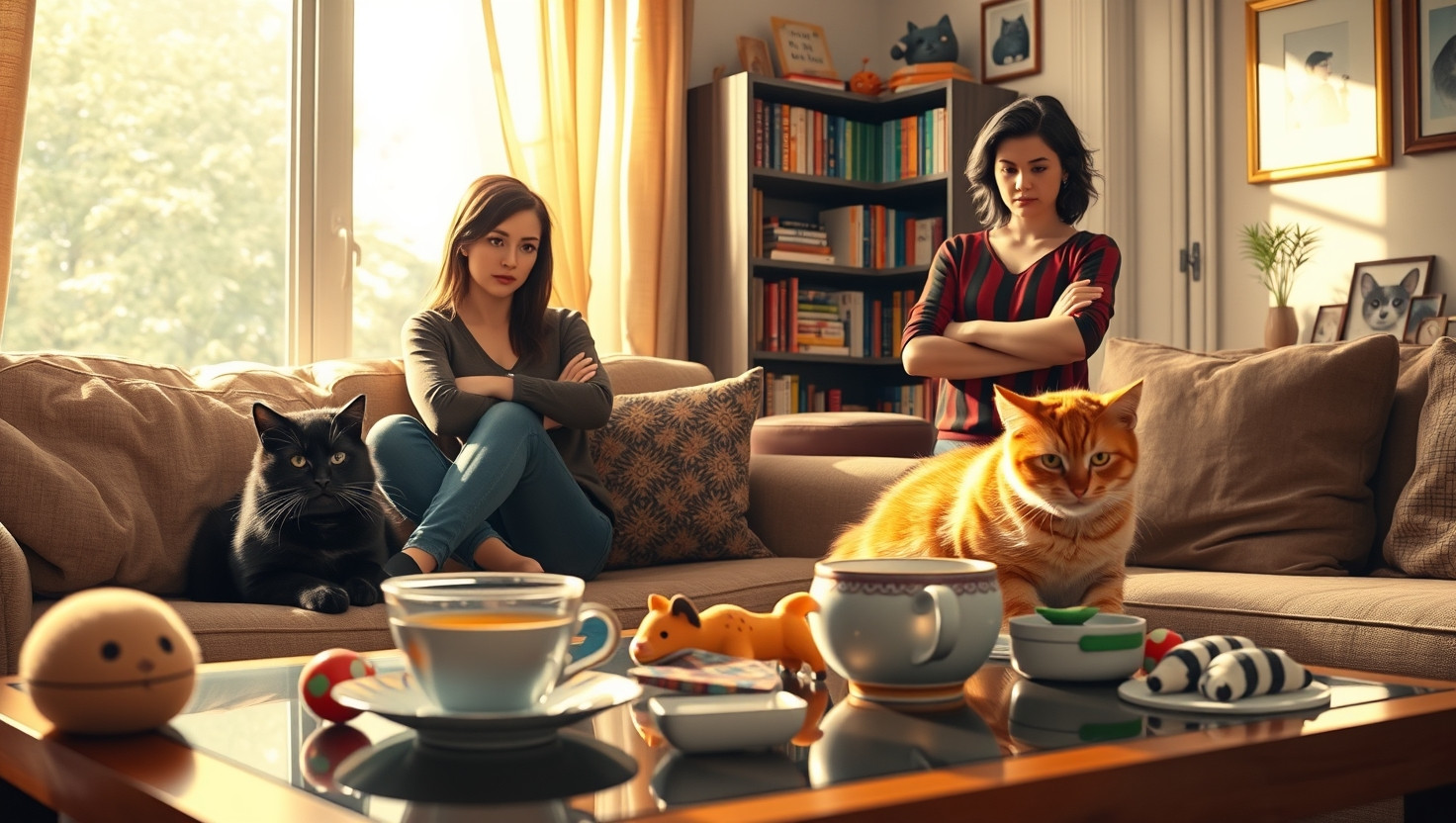 AITA for refusing to let my friend rename my beloved cats?