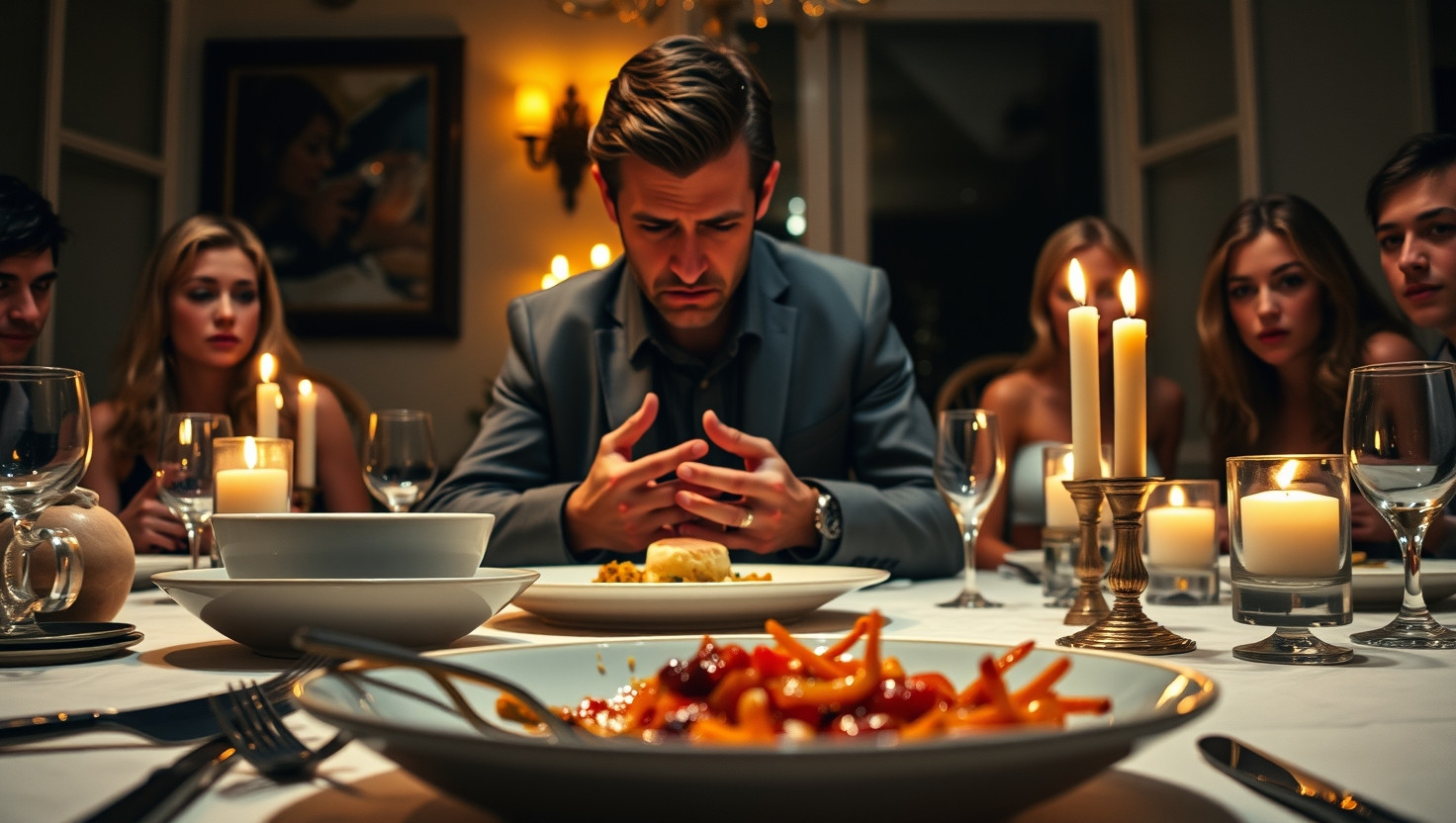 Friend Kicked Out of Dinner Party for Insulting Hosts Cooking