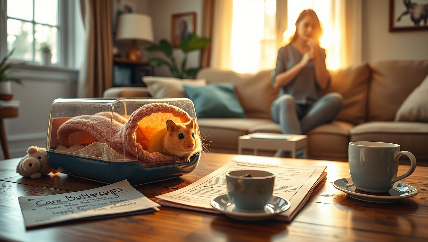 Friend Asks for Unusual Hamster Care Requests - AITA for Refusing?