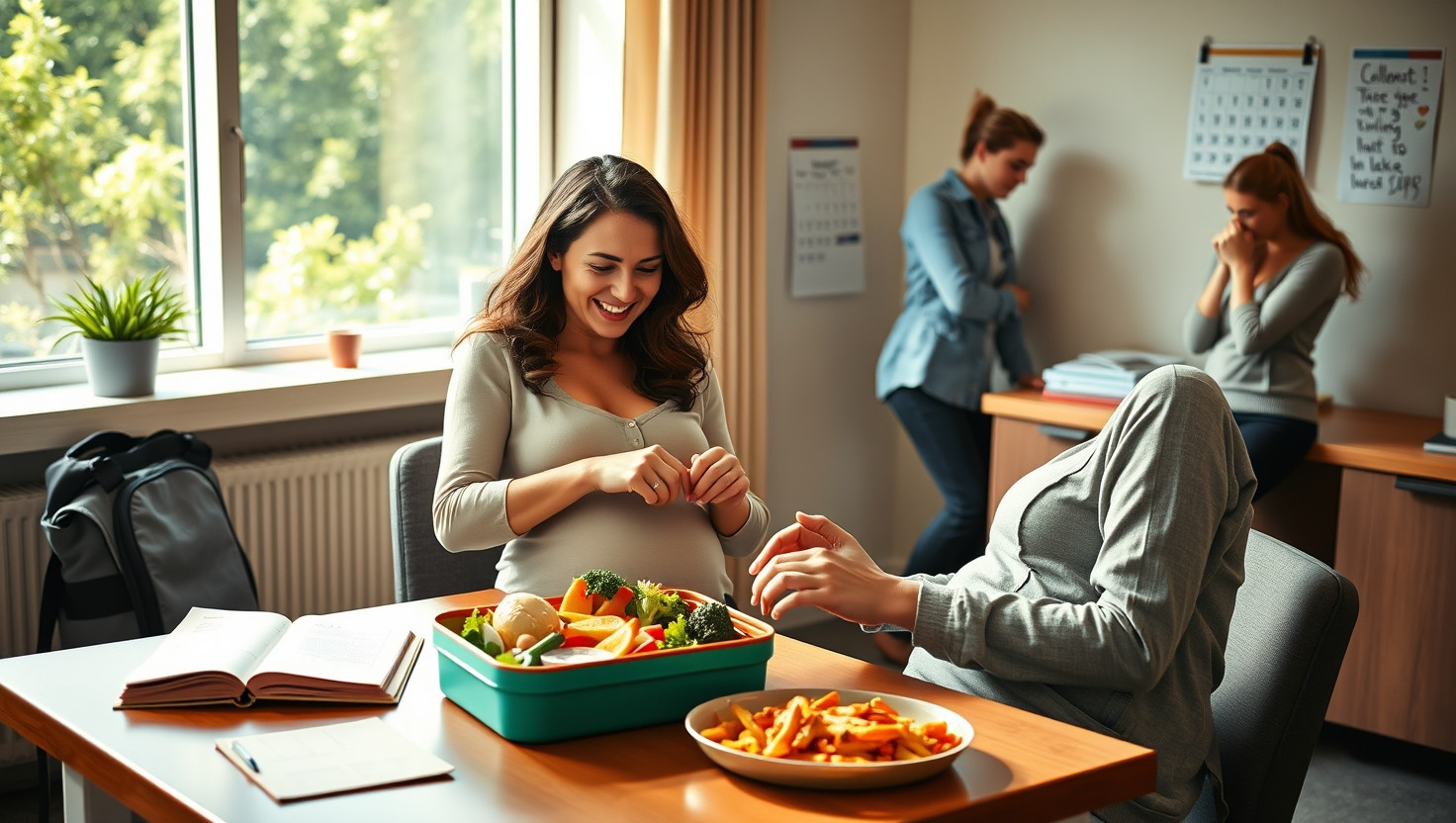 Should I Share My Pregnancy Meal Plan with a Co-Worker Trying to Get Healthy?