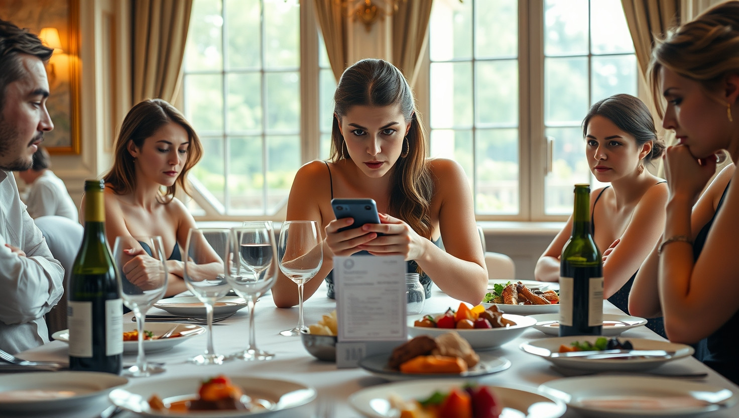 Debating Separate Checks at Fancy Restaurant: AITA for Insisting and Causing a Scene?