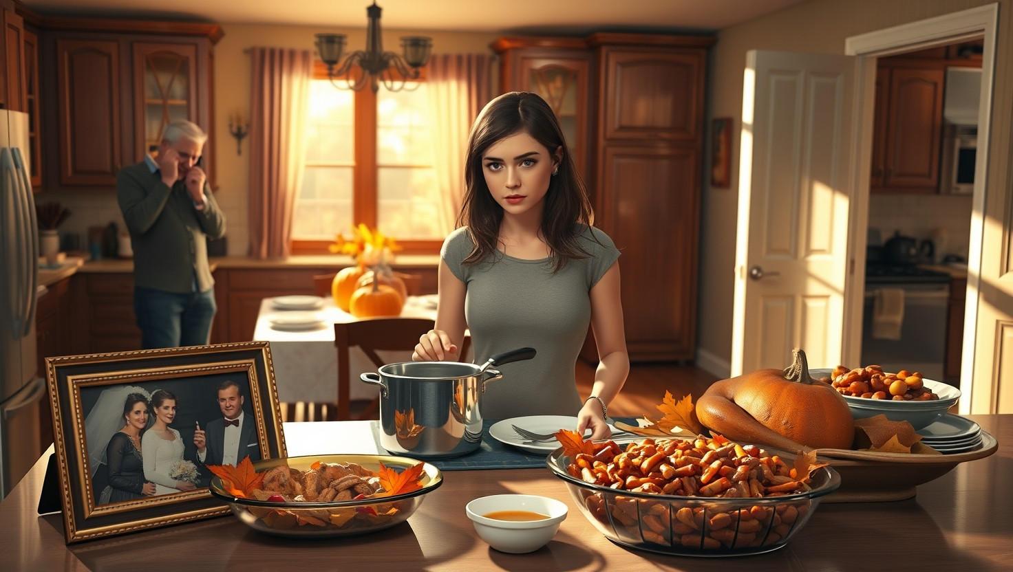 AITA for excluding my dads girlfriend from our Thanksgiving dinner?