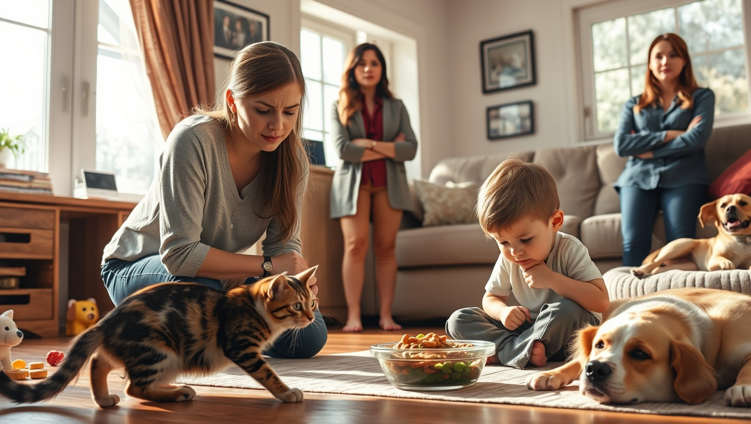 Family Feud: AITA for Enforcing Pet Feeding Rules at Home?