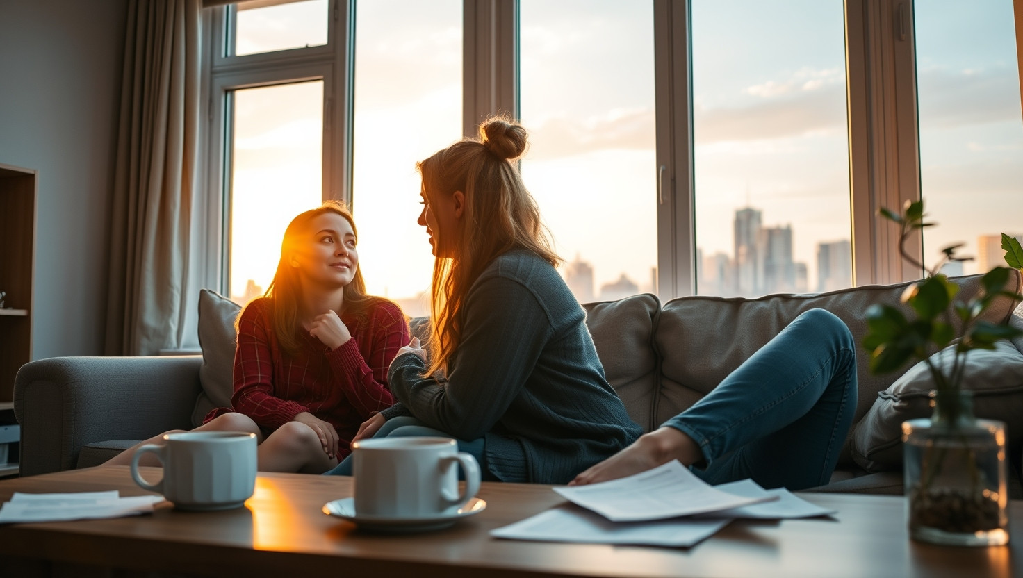 Should I Adjust the Rent Split to Help Struggling Roommate?