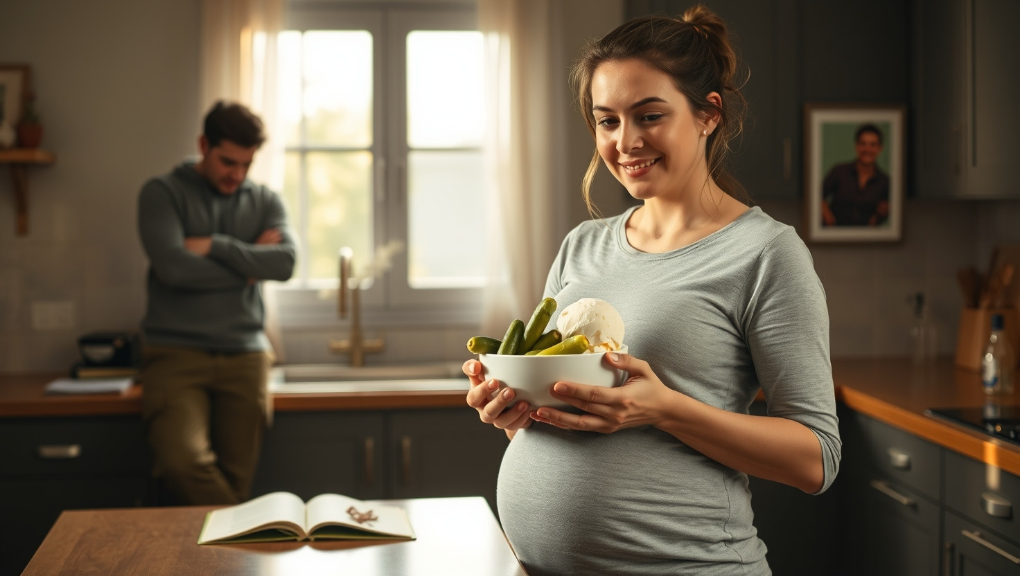 Pregnant Woman Considers Keeping Food Cravings Secret from Insensitive Husband