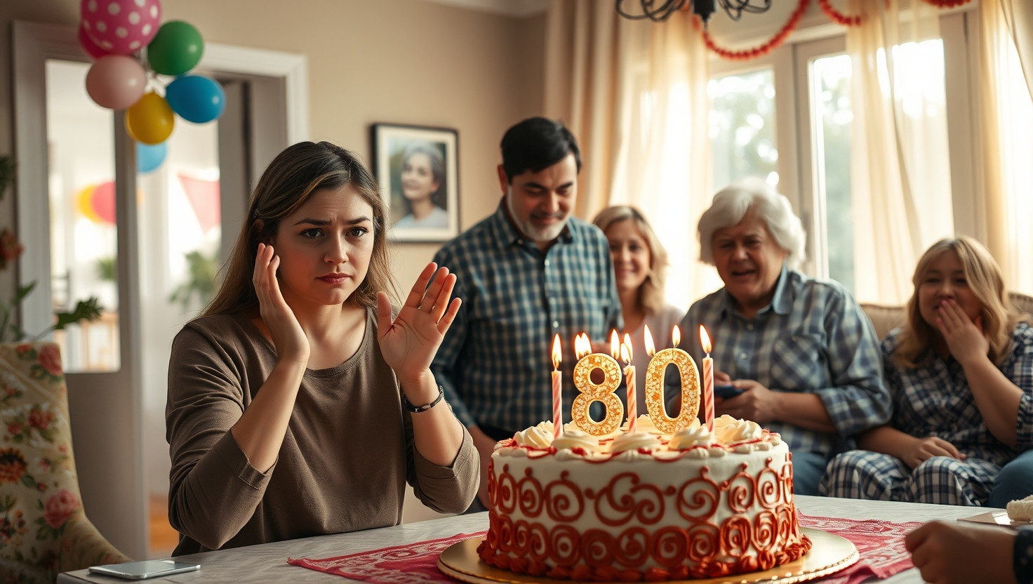 Accidentally Revealing Grandmas Surprise Party: AITA Drama