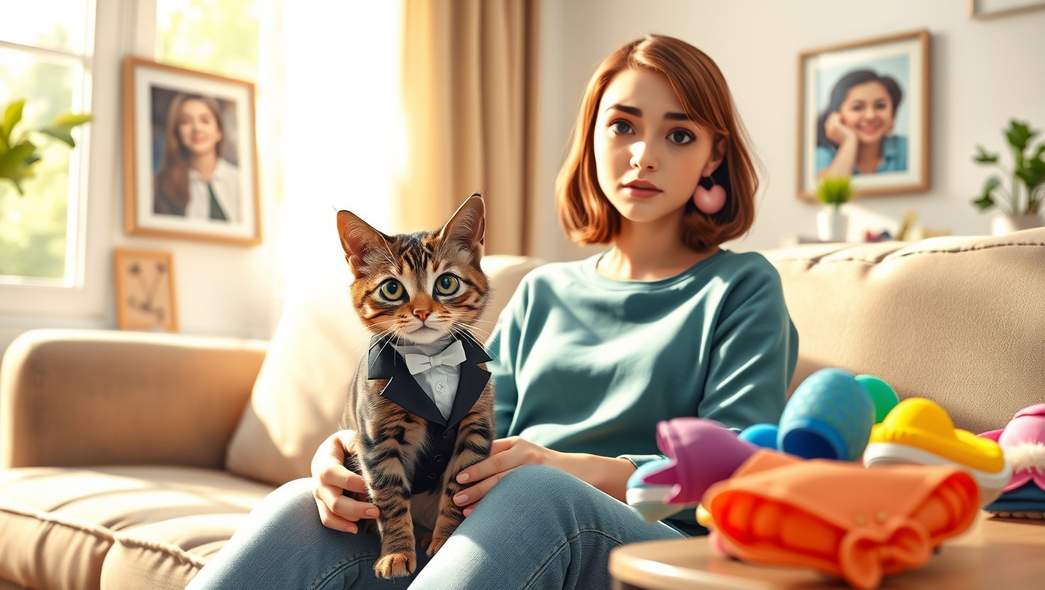 Roommates Pet Cat Luna: AITA for Asking Them to Stop Dressing Her in Human Clothes?