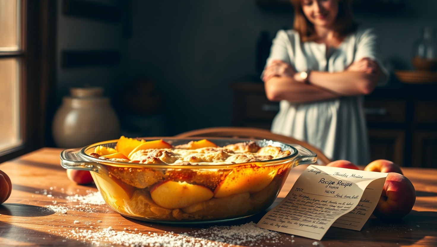 Should I Share My Grandmas Peach Cobbler Recipe?
