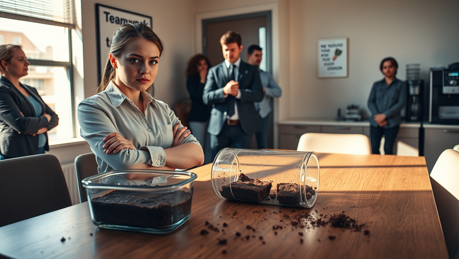 Caught in the Act: Confronting a Co-Worker for Stealing My Office Snacks