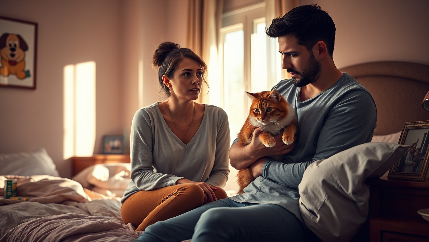 Debating Allowing Partners Cat in Bed Due to Severe Allergy: Am I in the Wrong?