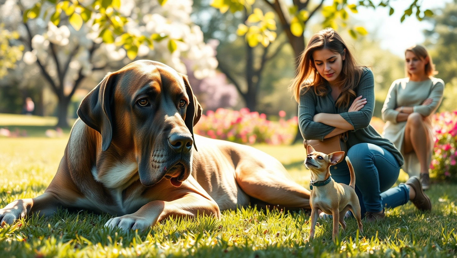 Am I Wrong for Refusing Chihuahua-Great Dane Playdate? Size Difference Caused Concerns