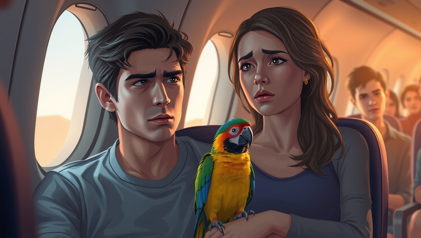 AITA for Denying My Friends Emotional Support Parrot on Our Flight?