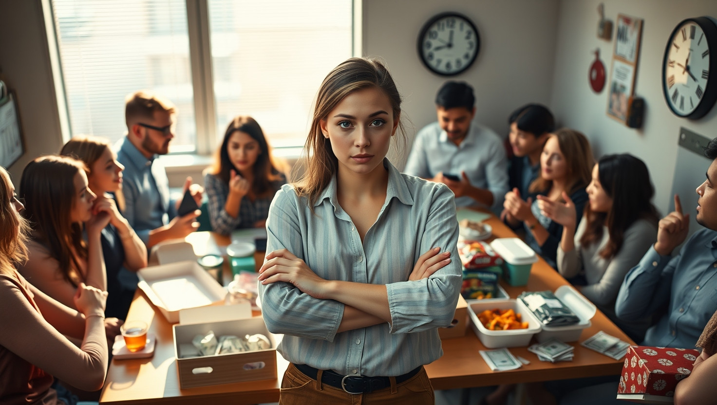 Office Drama: Standing Up Against Unfair Lunch Bill Expectations - AITA?
