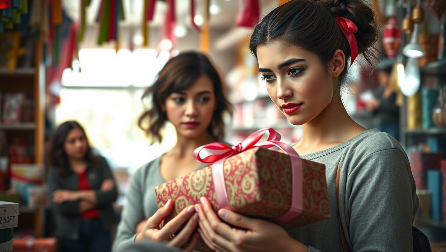 Am I Wrong for Wanting to Gift Expensive Present Alone?