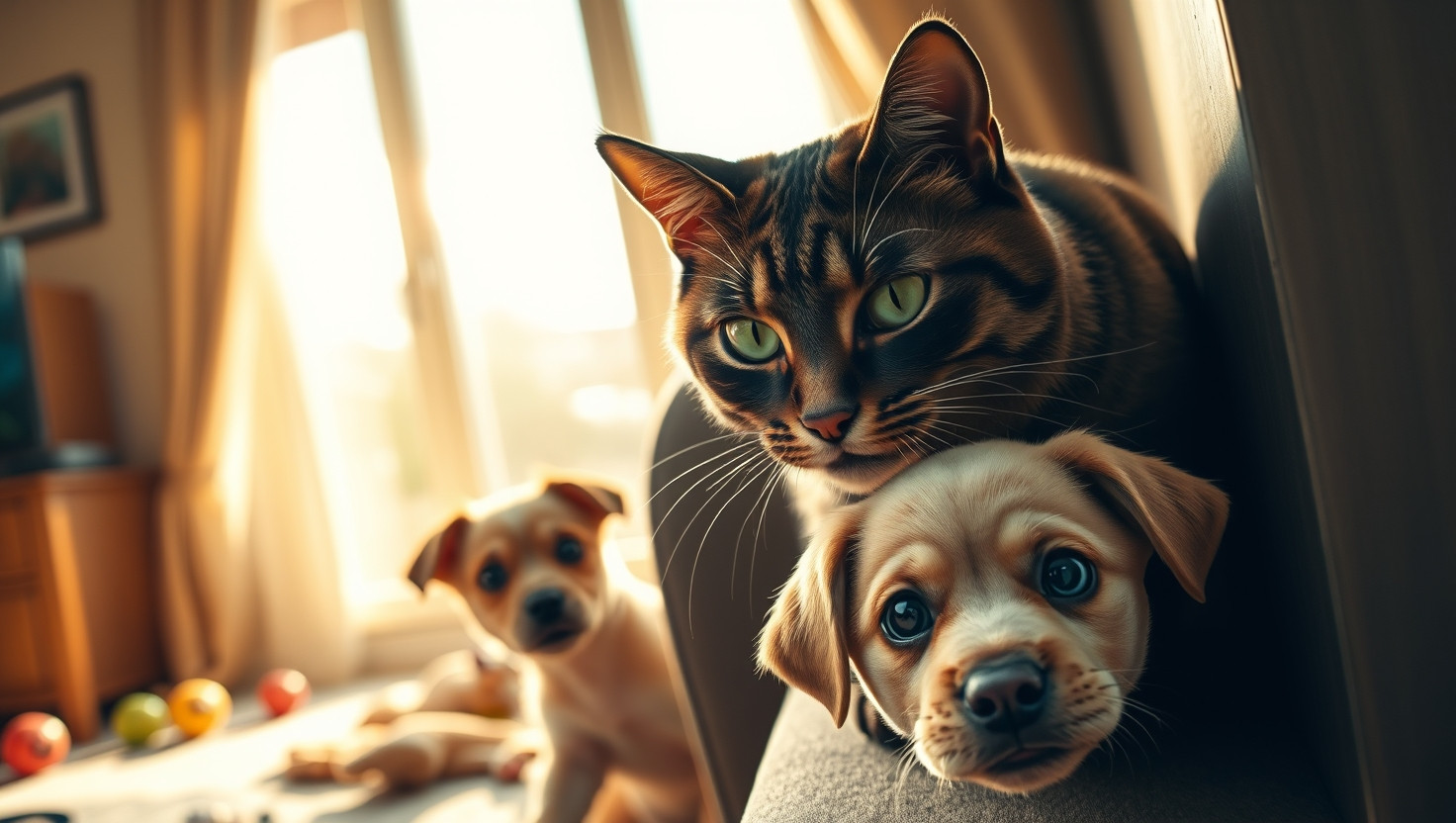 Am I Wrong for Keeping my Aggressive Cat Away from Friends Dog?