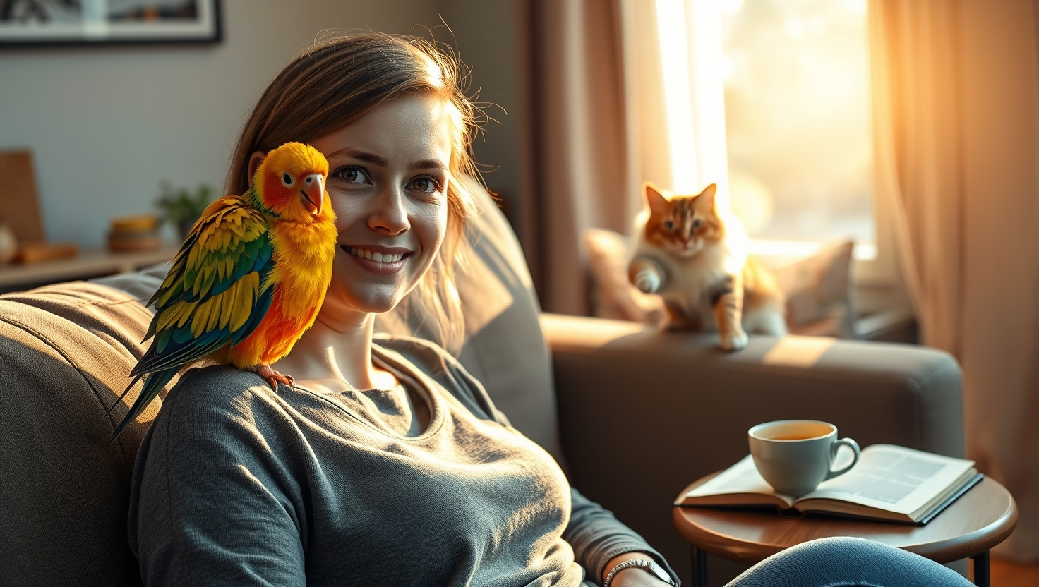 Lovebird vs. Cat: AITA for Wanting to Keep Their Attention Separate?
