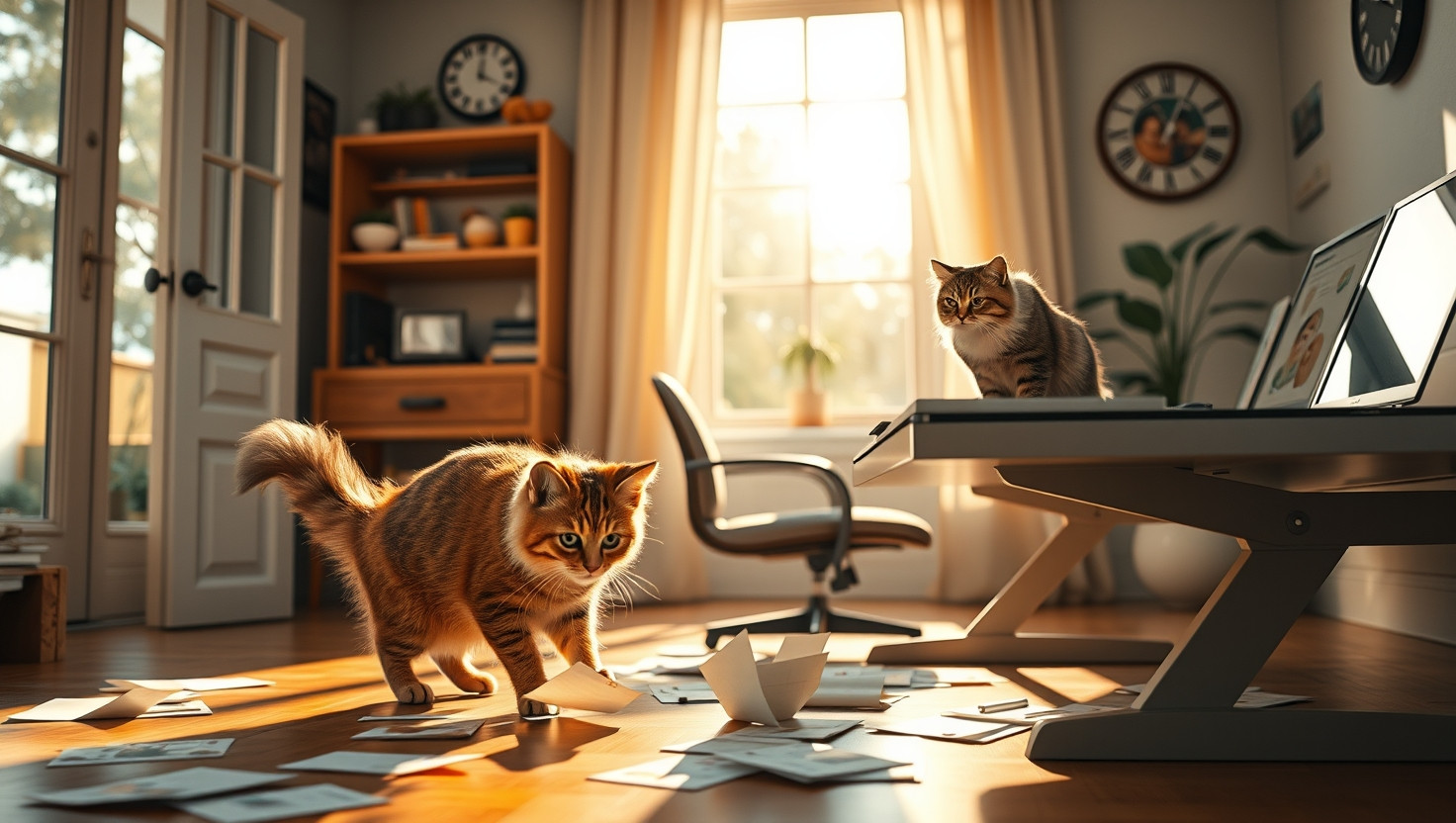 Friends Cat Sparks Dispute During Pet Playdate