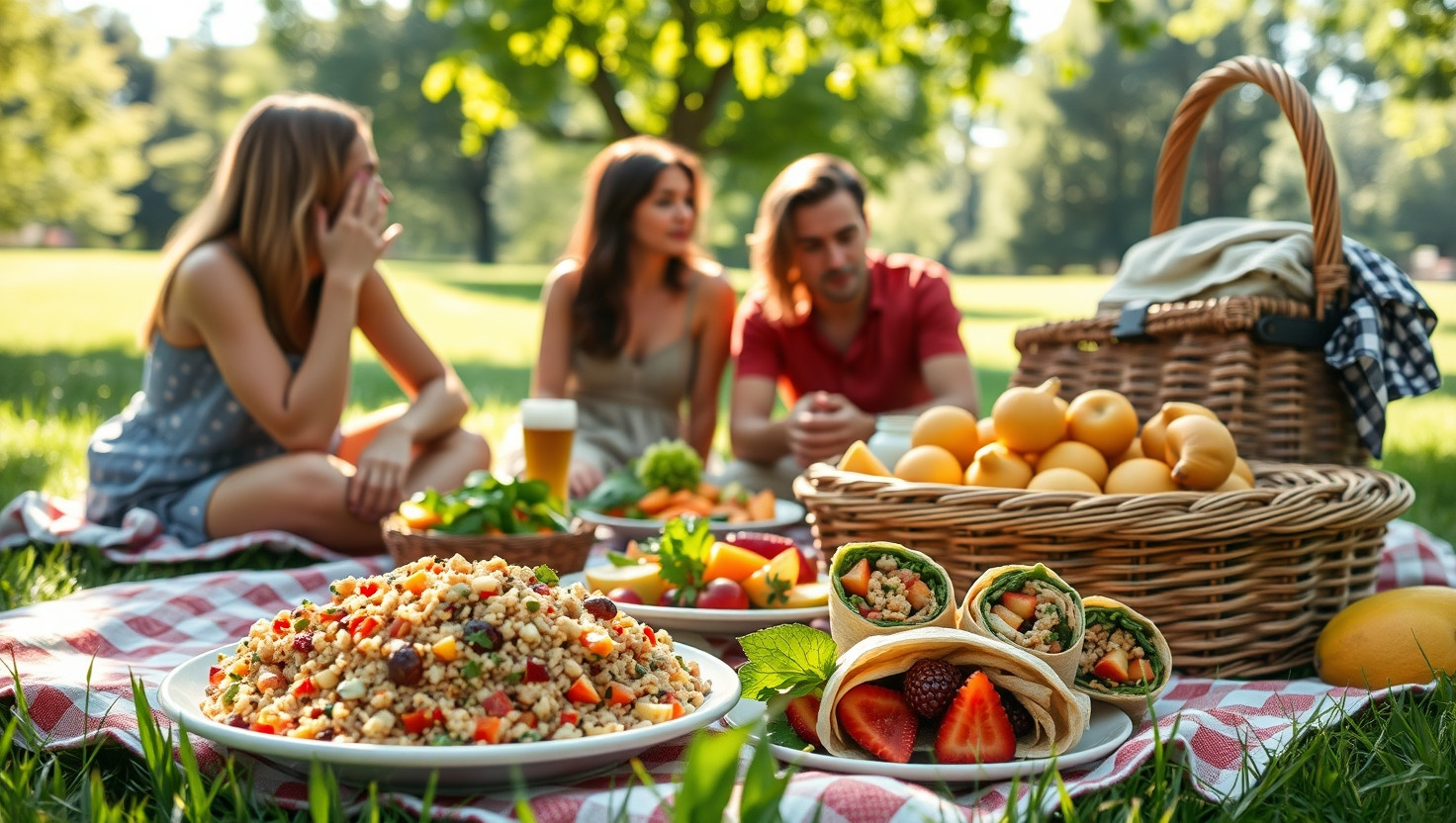 Vegan Faces Backlash for Insisting on Plant-Based Picnic Spread