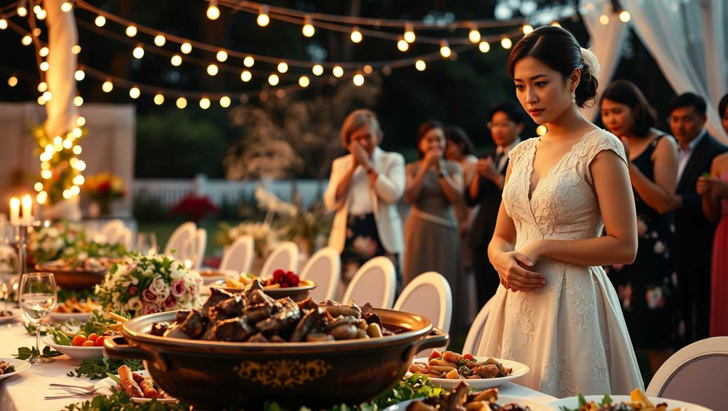 AITA for serving non-vegan dish at friends vegan wedding?