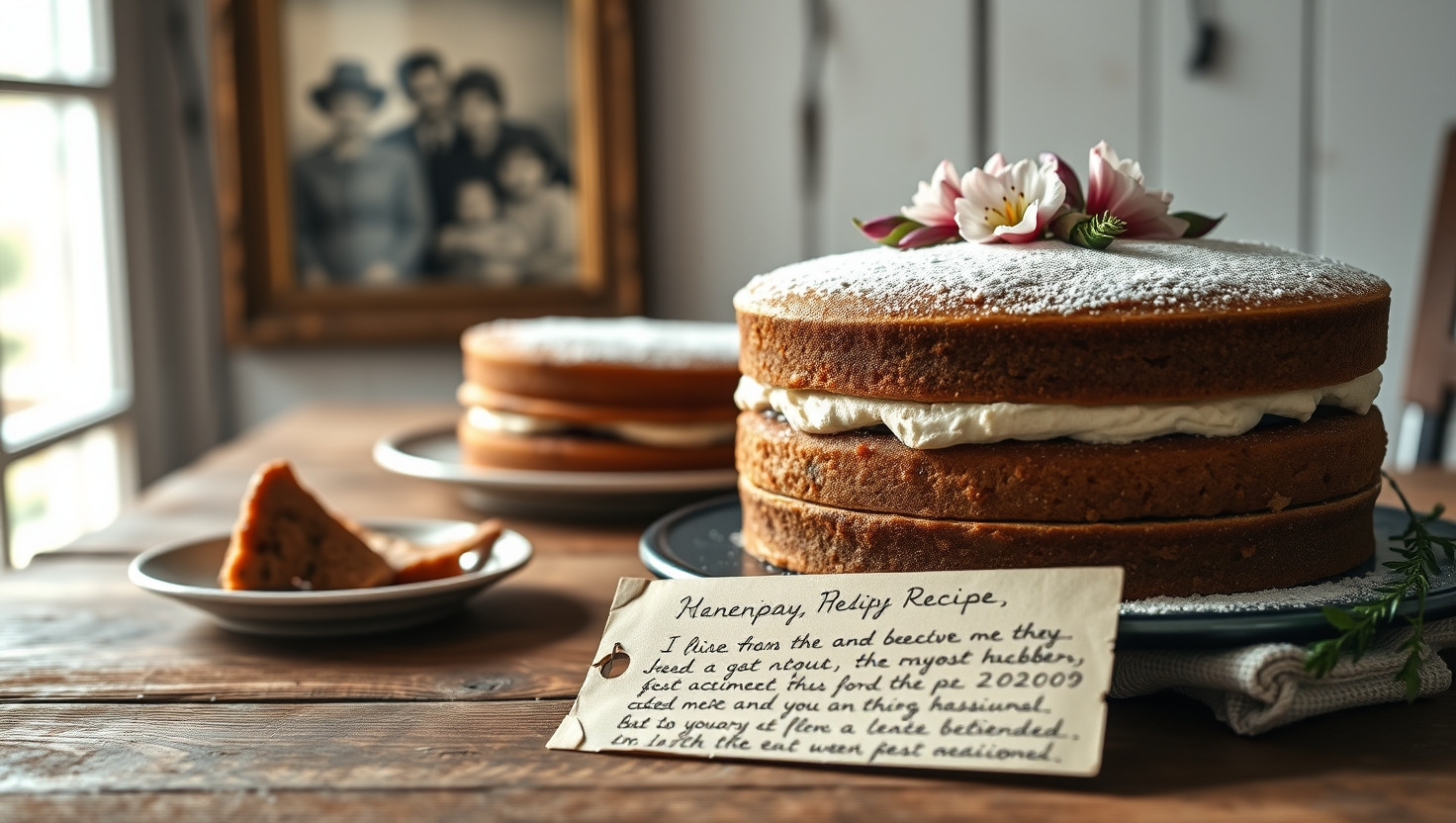 Debating Whether to Share Grandmas Famous Dessert Recipe with a Fellow Food Blogger - WIBTA?