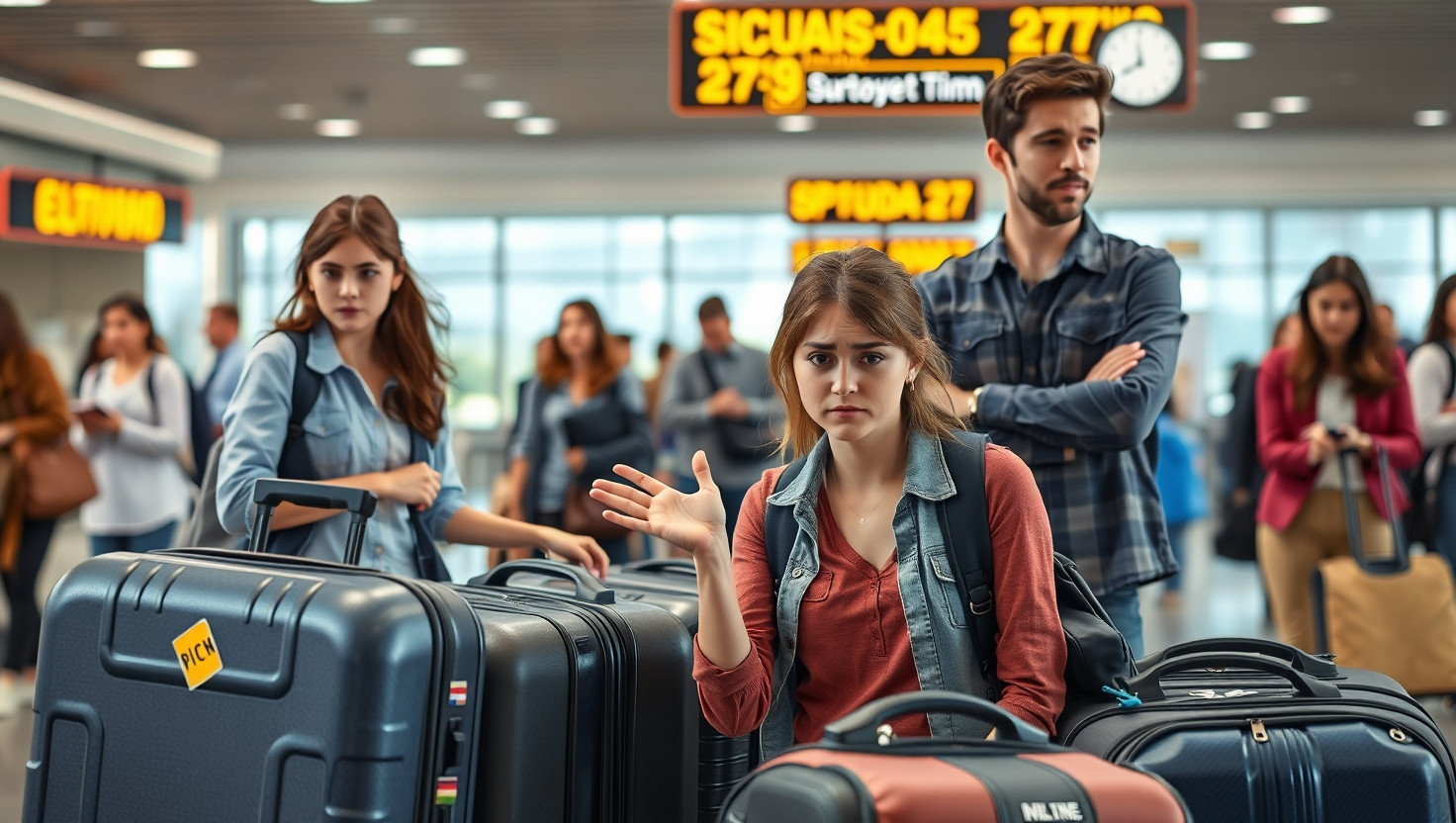 Dealing with Friends Excessive Luggage Fees on Shared Trip - AITA?