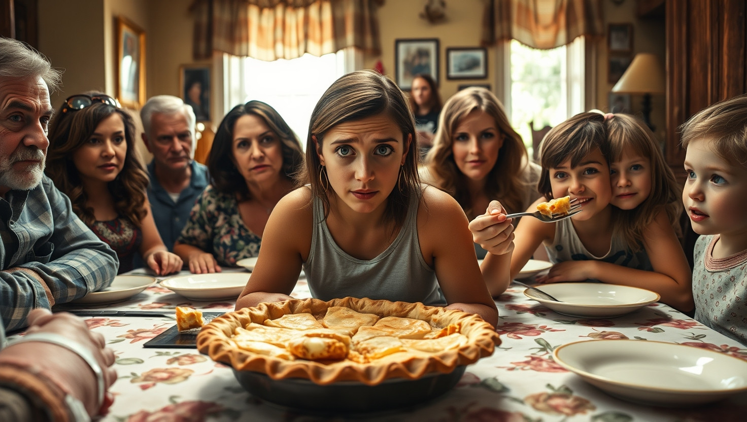 Family Feud Erupts Over Grandmas Last Apple Pie Slice
