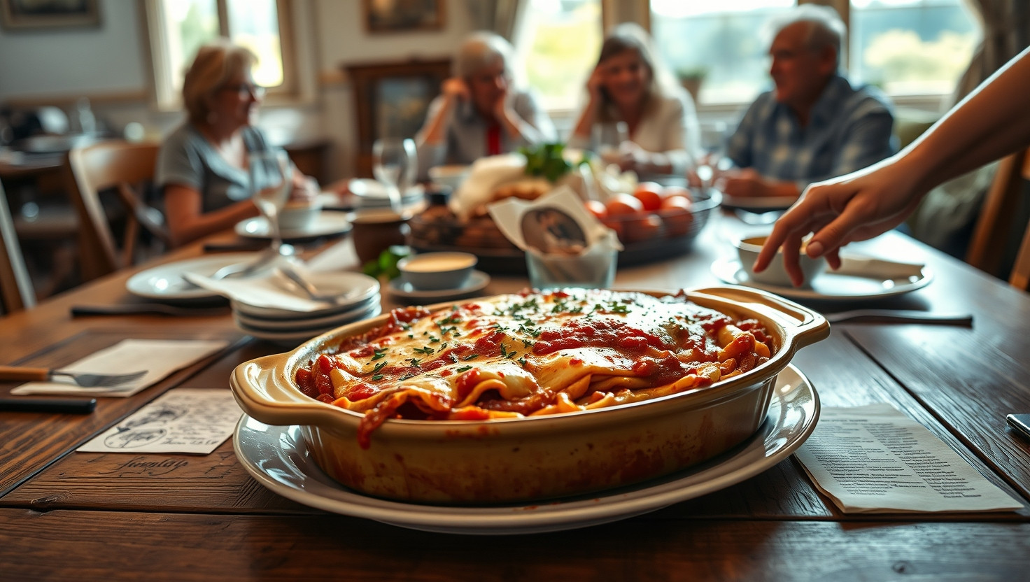 Family Drama: AITA for Keeping Our Secret Lasagna Recipe to Myself?