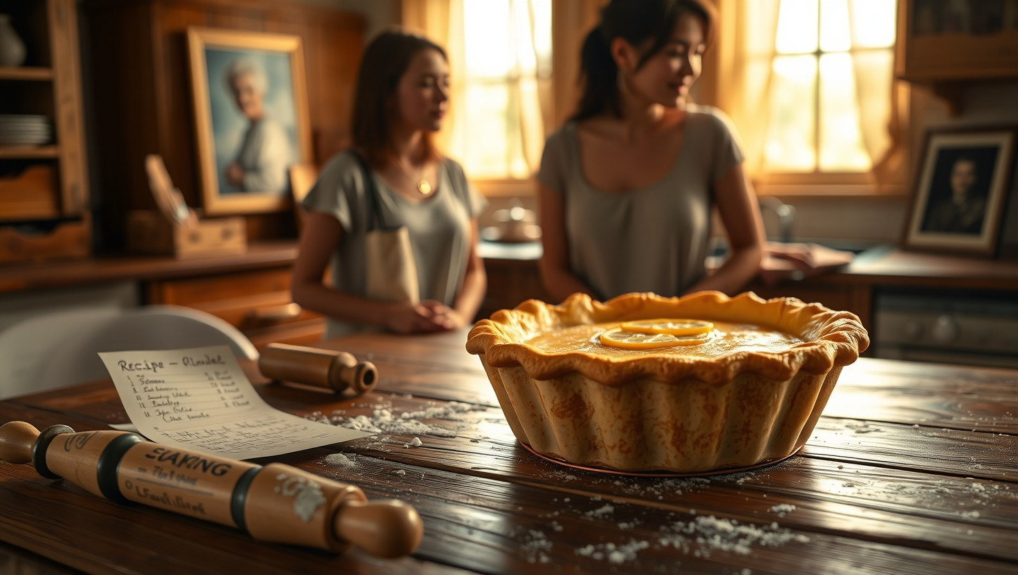 Debating Whether to Share Grandmas Secret Lemon Pie Recipe for a Baking Contest - AITA?