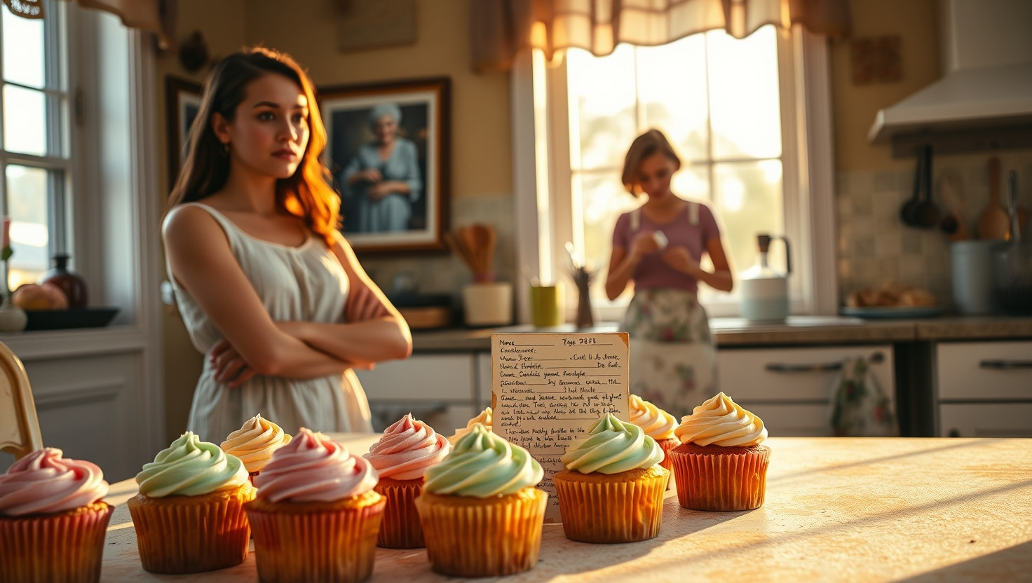 Debating Whether to Share Grandmas Secret Cupcake Recipe: A Family Dilemma