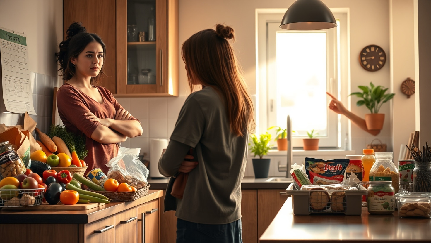 Roommates Expensive Organic Food Choices Straining Our Grocery Budget: AITA for Refusing Equal Split?