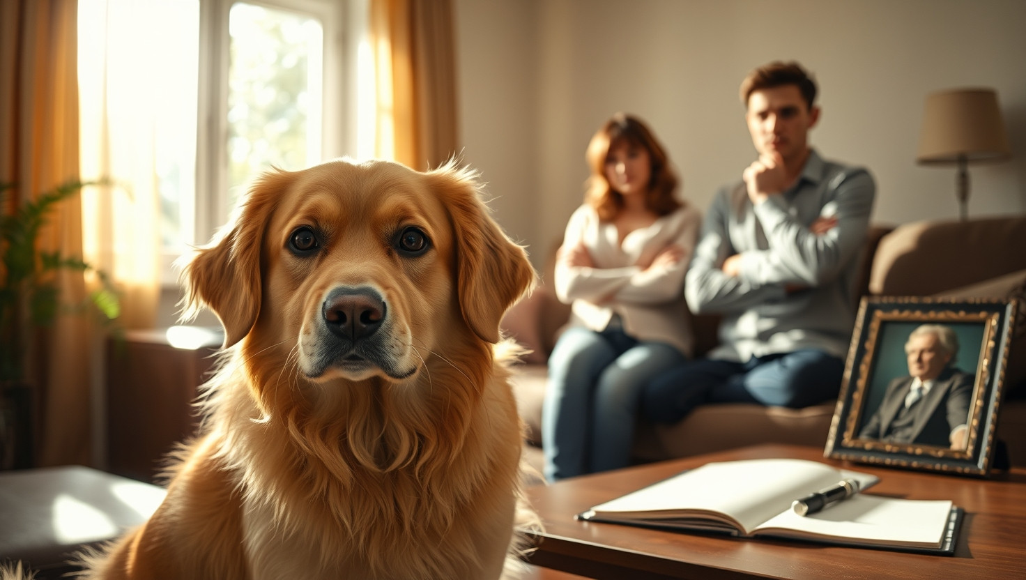 Should My Partner Include Our Dog in His Will Without Asking Me First?