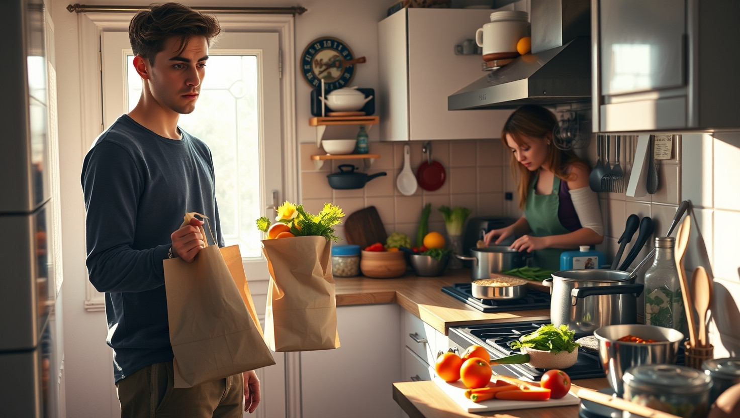 Roommate Dilemma: Balancing Budget-Friendly Meals with Gourmet Cooking in a Shared Kitchen