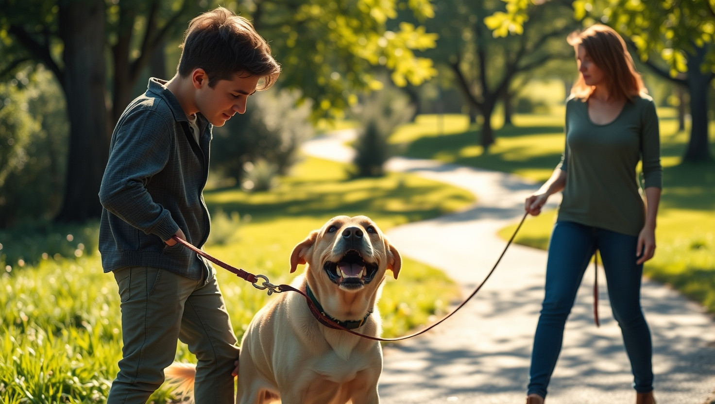 Is It Wrong to Stop My Friend from Walking My Dog Due to Leash Techniques?
