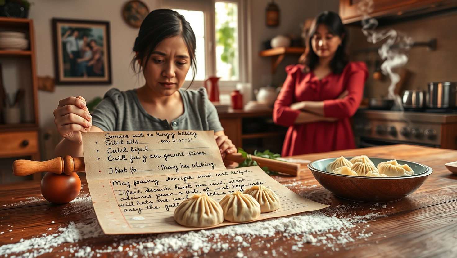 Family Drama Unfolds: Refusing to Share Grandmas Secret Dumpling Recipe with Cousin Opening Competing Restaurant