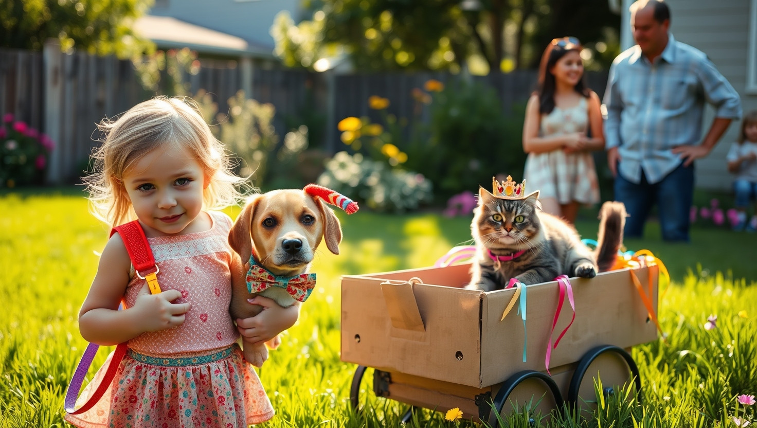 Am I the Jerk for Denying my Daughters Pet Parade Idea at our Family Event?
