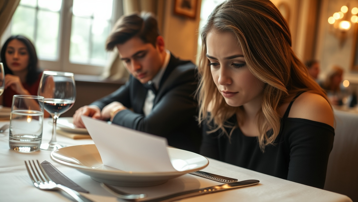 Should You Split the Dinner Bill on a Date You Chose? A Dilemma