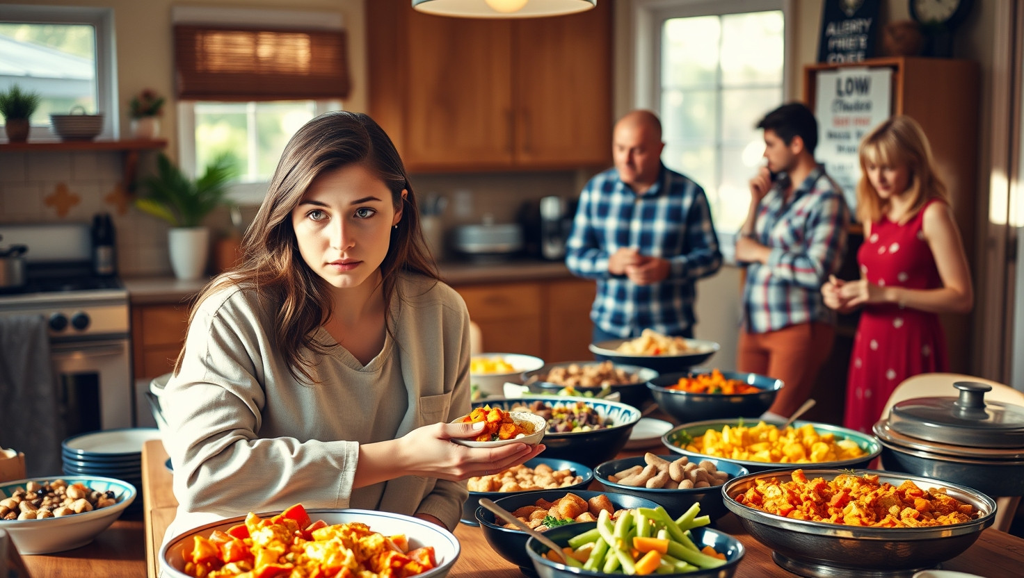 Should I Exclude a Colleague with Severe Allergies from a Potluck?