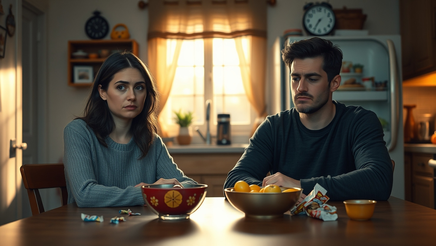 Discovering Partners Secret Late-Night Binge Eating: Should I Ask Them to Eat Healthier?