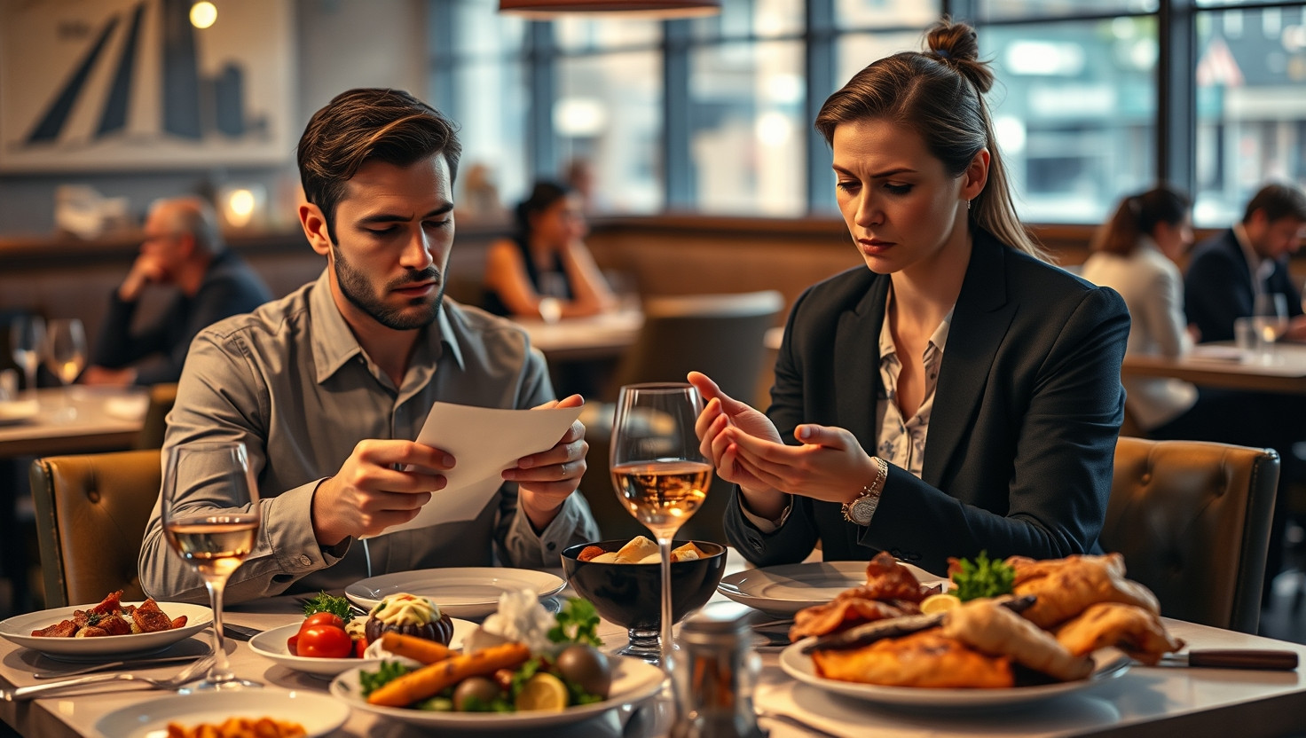 Friend Orders Extra Food Without Asking: AITA for Refusing to Split Uneven Bill?