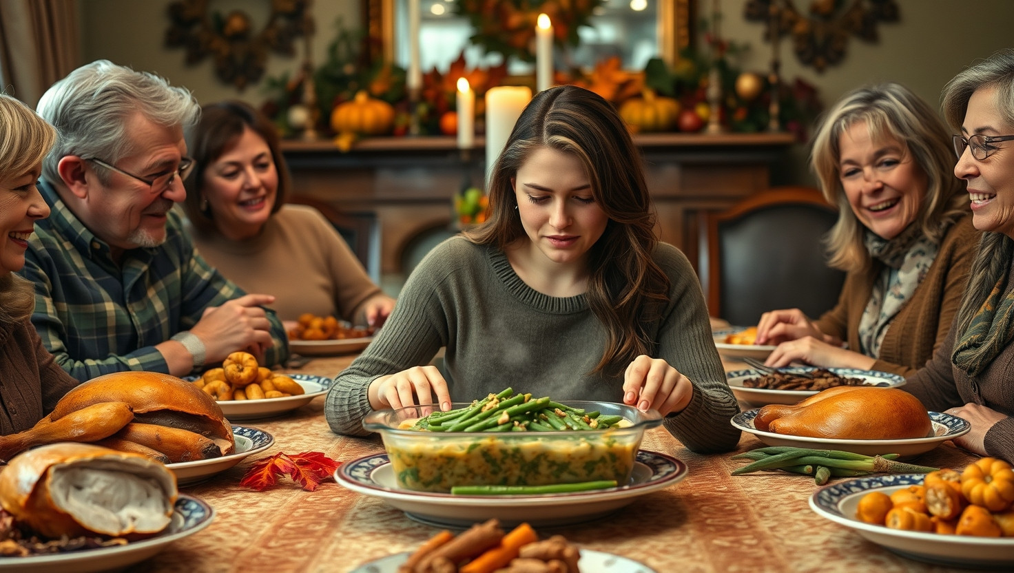 Thanksgiving Dinner Drama: AITA for Refusing Grandmas Green Bean Casserole?